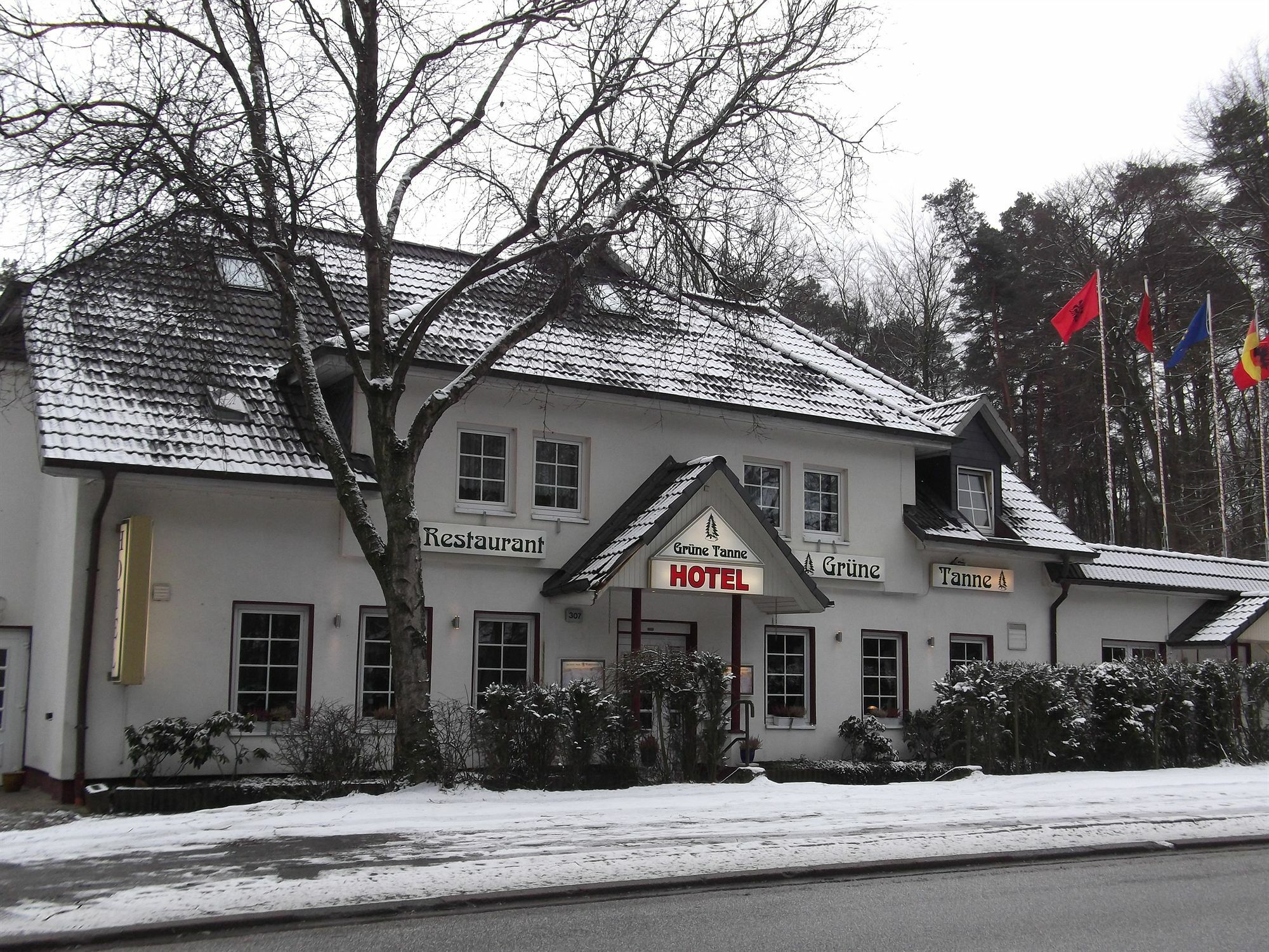 Hotel Gruene Tanne Hamburg Exterior foto